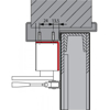 Bild von DORMA ECKKONSOLE FÜR TS83 UND 3-6 SILBER