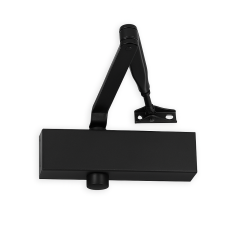 DEURDRANGER INCLUSIEF SCHAARARM T72V ZWART, EN 2-4, DEURBREEDTE TOT 1100MM