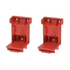 OPHANGBEUGEL VOOR MILWAUKEE ACCU EN  ACCU-MACHINE (SET VAN 2)