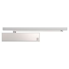 DEURDRANGER TS-62 CAM ACTION MET GLIJARM, KLEUR ZILVER, EN 2-5, INCLUSIEF SLUITVERTRAGING, SCHARNIERZIJDE