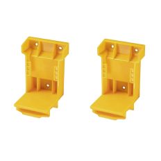 OPHANGBEUGEL VOOR DEWALT ACCU EN  ACCU-MACHINE (SET VAN 2)