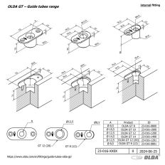 GT 10 / SCHOOTGELEIDER T.B.V. SCHOOT Ø10MM