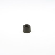 DBR 33 BE / DEURBUFFER RUBBER ZWART Ø31X33MM