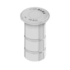 FS R12 / SLUITPOT Ø 13MM VOOR 8-12MM STANGEN GELIJMD